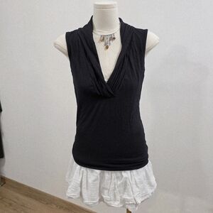 Unknown brand Black sleeveless top